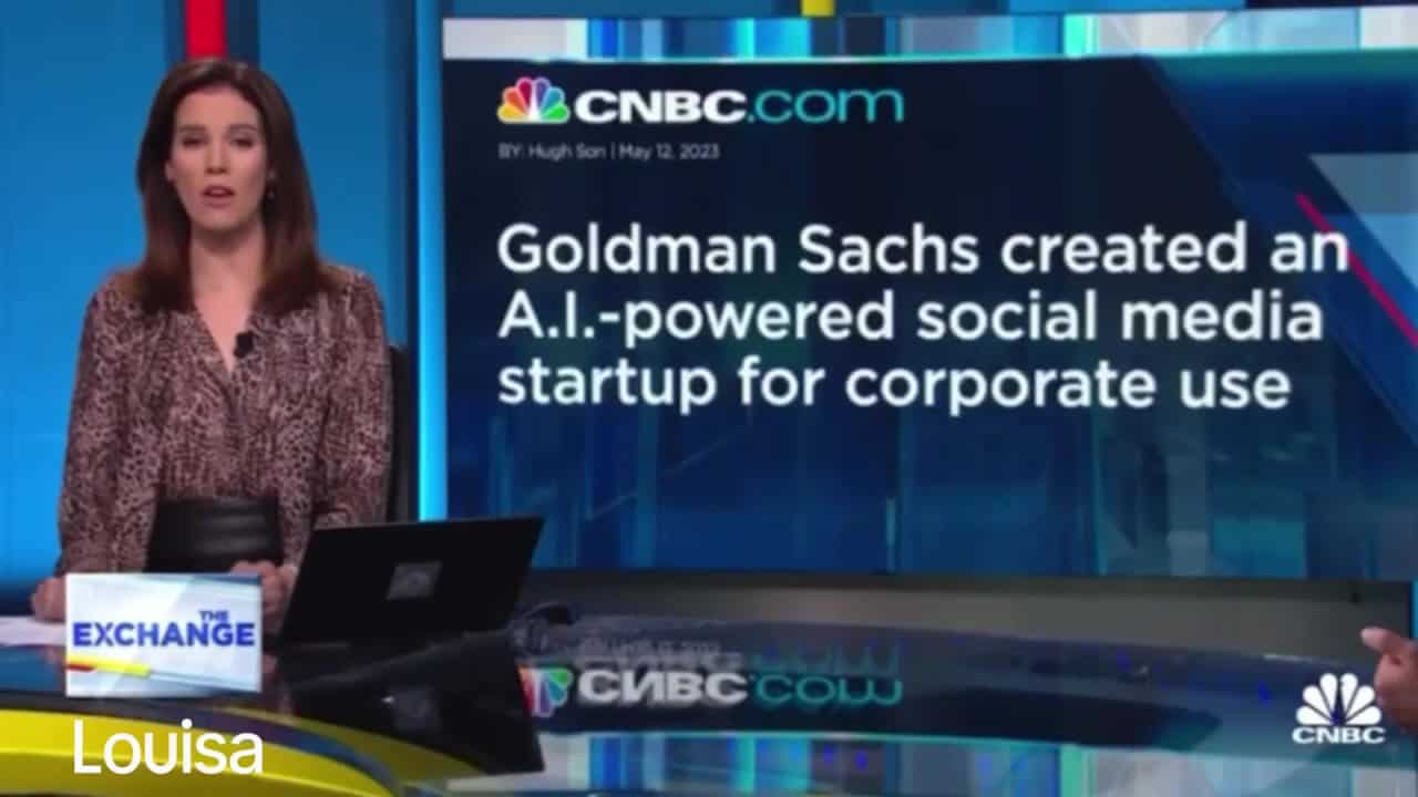 Louisa AI on CNBC
